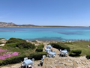 Spiaggia La Pelosa, feiner Sandstrand auf Sardinien<p></p>